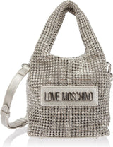 Love Moschino Borsa a mano Donna Jc4044pp1h, 26X14X14 Borse Donna Naty Shop Argento