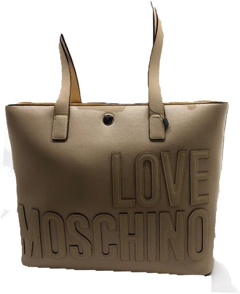 Love Moschino Borsa A Spalla Da Donna Borsa a spalla da Donna Collezione Autunno-Inverno 2021 Borse Donna Naty Shop Bianco