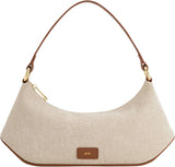Borsa a tracolla da donna JW PEI Lily Borse Donna Naty Shop Tela marrone
