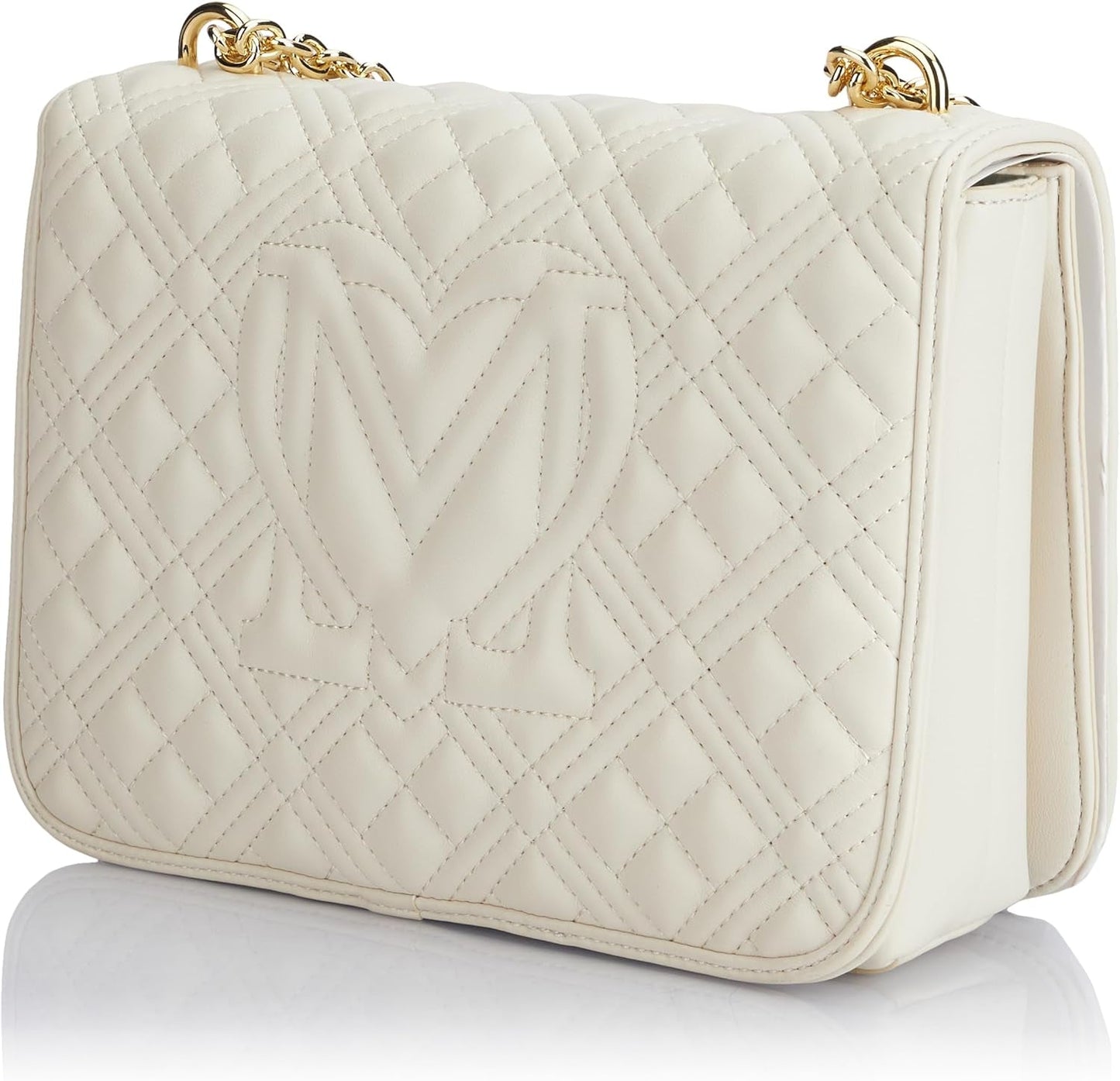 Borsa a tracolla da donna Love Moschino, Bianco Naty Shop Borse da donna