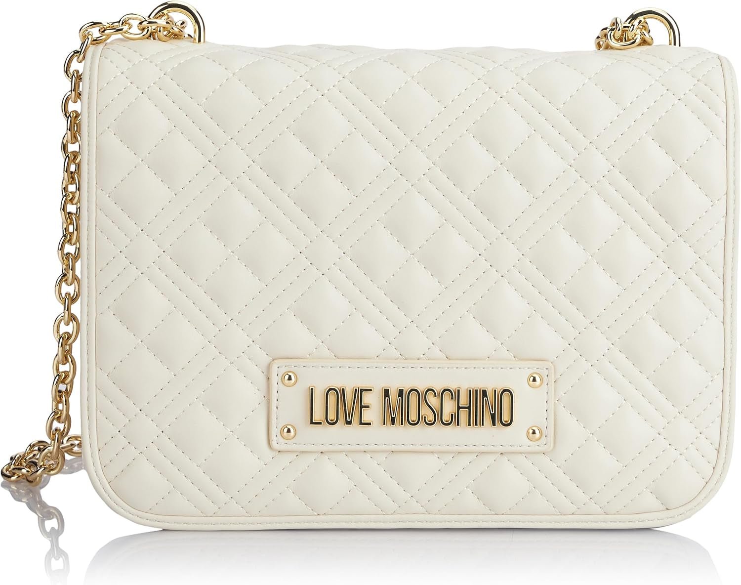 Borsa a tracolla da donna Love Moschino, Bianco Naty Shop Borse da donna