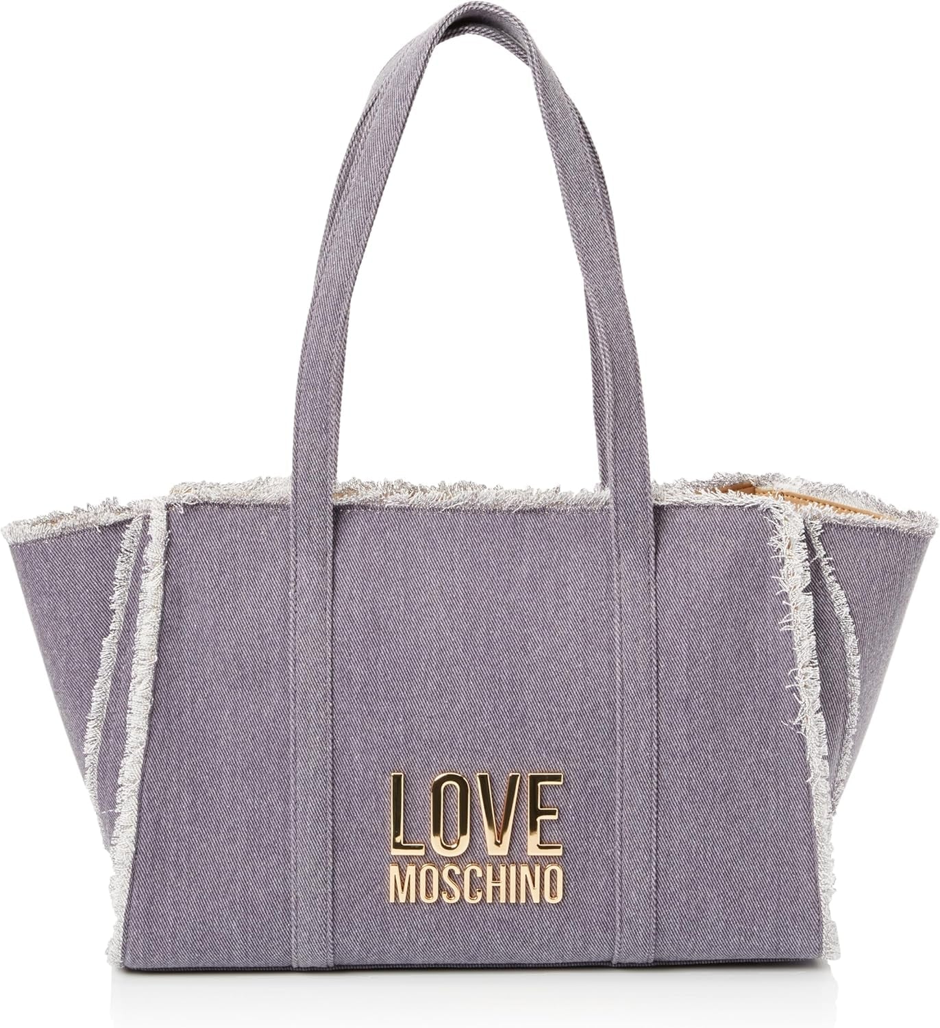 Love Moschino Borsa a tracolla da donna Borsa a tracolla in denim Borse in denim Donna Naty Titolo predefinito del negozio