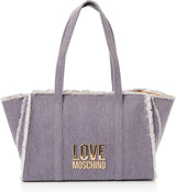 Love Moschino Borsa a tracolla da donna Borsa a tracolla in denim Borse in denim Donna Naty Titolo predefinito del negozio
