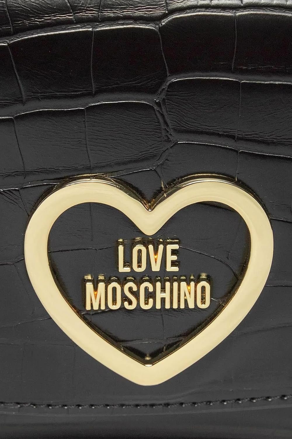 Borsa a tracolla da donna Love Moschino, Nero Naty Acquista borse da donna