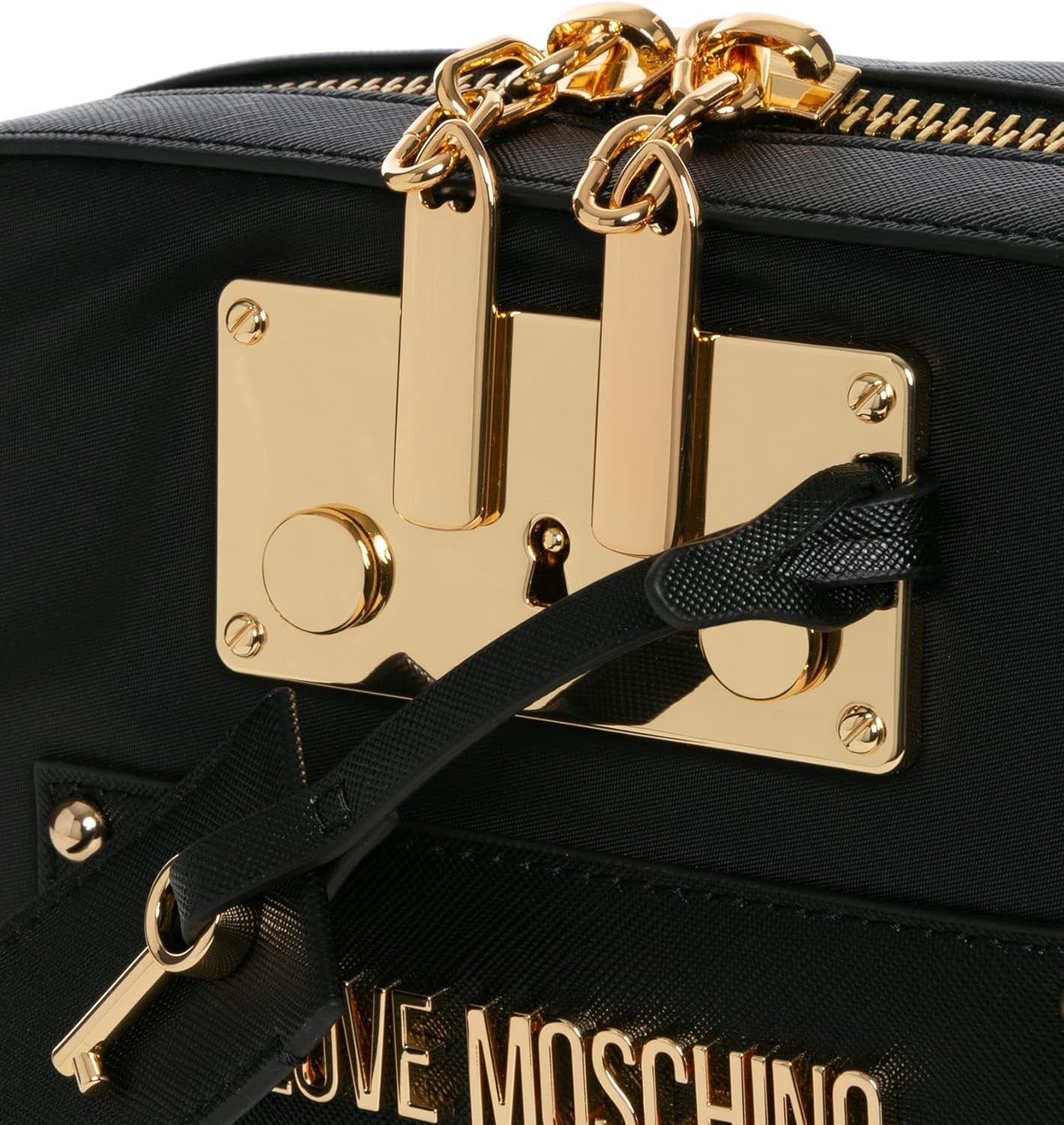 Love Moschino Borsa a spalla da donna Nero Donna Borse Naty Shop