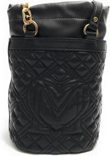 Borsa a tracolla da donna Love Moschino, Nero Naty Acquista borse da donna