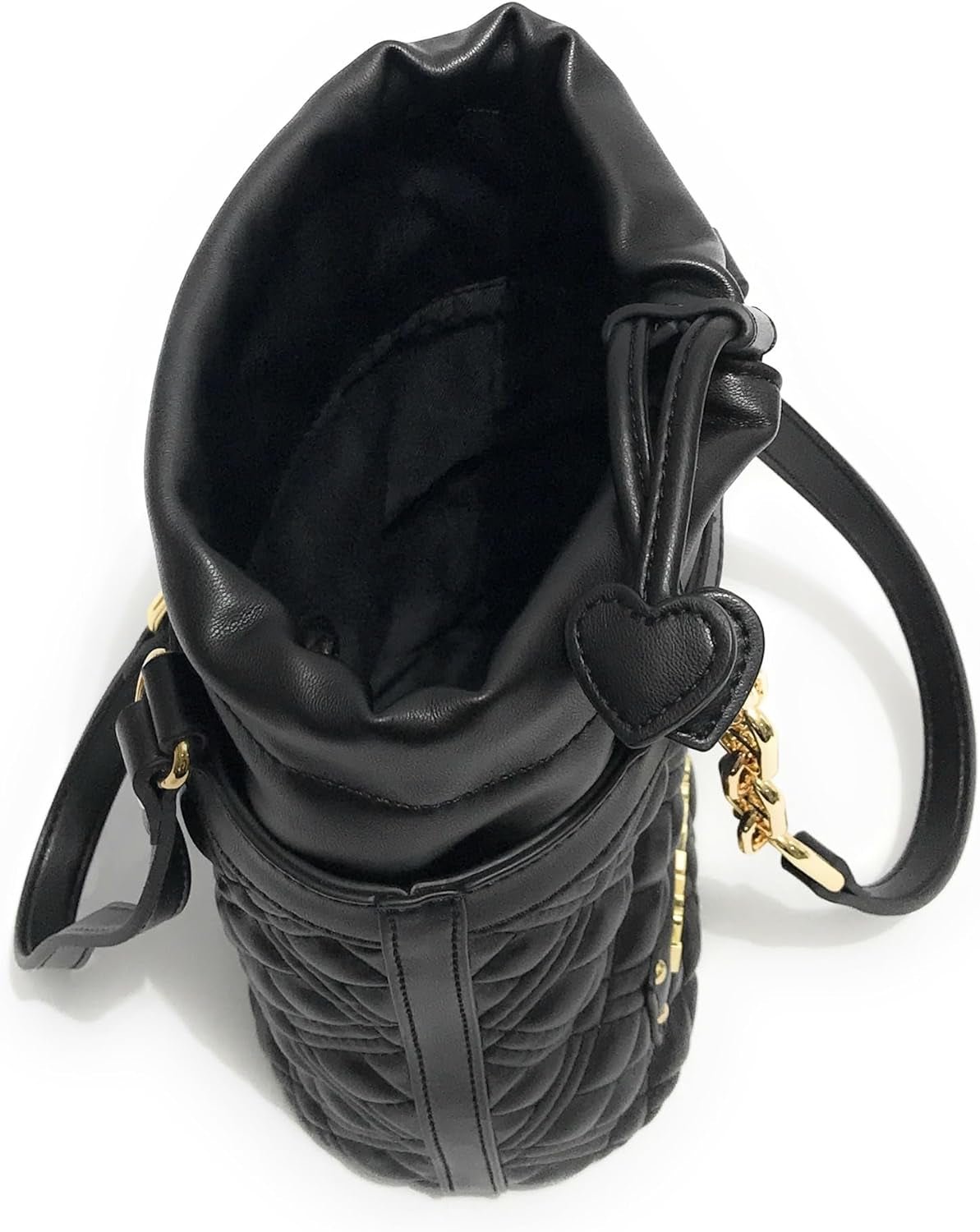 Borsa a tracolla da donna Love Moschino, Nero Naty Acquista borse da donna