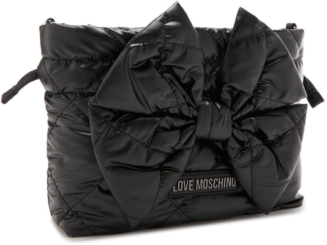 Borsa a tracolla da donna Love Moschino, Nero Naty Acquista borse da donna