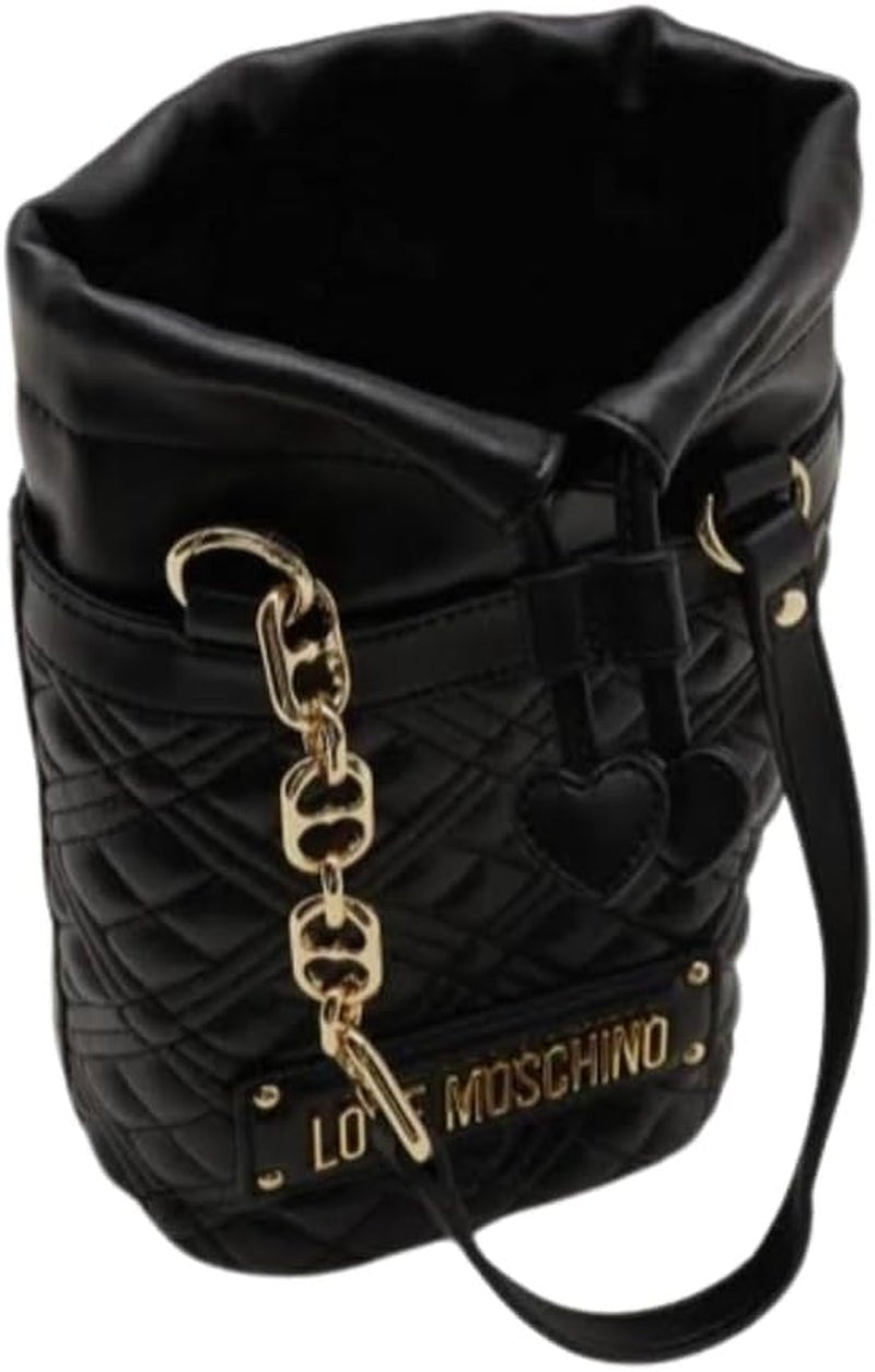 Borsa a tracolla da donna Love Moschino, Nero Naty Acquista borse da donna