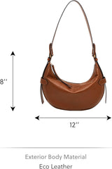 Borsa da donna Fossil - Hobo Harwell in ecopelle, ZB1847200 - 30,5 cm L x 8,9 cm L x 20,3 cm A Borse da donna Naty Shop