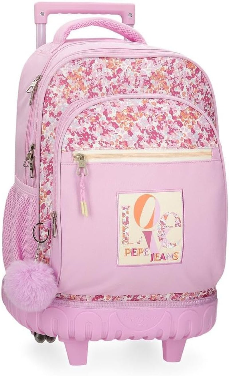 Borsa Pepe Jeans Sandra, la dimensione perfetta per uno zaino, una ventiquattrore o una borsetta, di Joumma Bags Zaini e cartelle premium Naty Shop Rucksack Mit Rädern