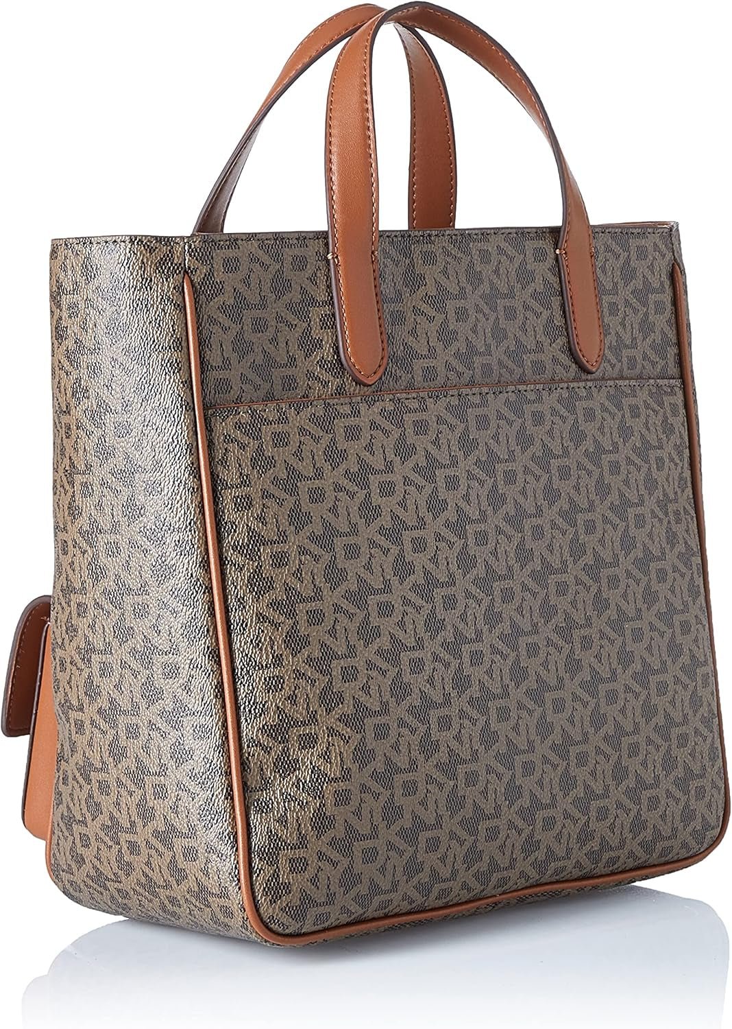 DKNY Borsa tote Zyon Messenger da donna, Mocha/Caramello, Taglia unica Borse da donna Naty Shop