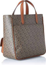 DKNY Borsa tote Zyon Messenger da donna, Mocha/Caramello, Taglia unica Borse da donna Naty Shop