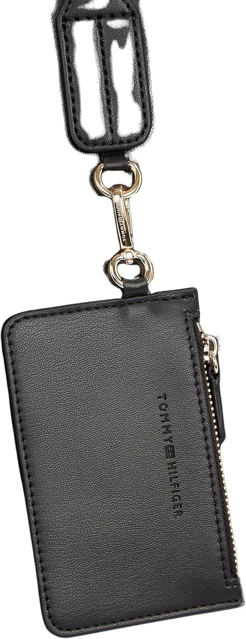 Borsa tote con cerniera Tommy Hilfiger Distinct da donna, Nero (Black), Full Size Naty Shop Borse da donna