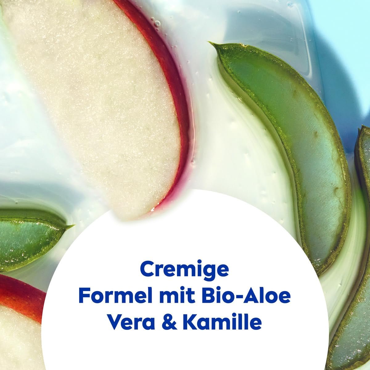 Gel doccia, shampoo e balsamo NIVEA KIDS 3in1, cura e pulizia per bambini al magico profumo di mela, cura extra delicata e senza sapone per i capelli e la pelle dei bambini (250 ml) Bambini - Bagno e cura della pelle Naty Shop