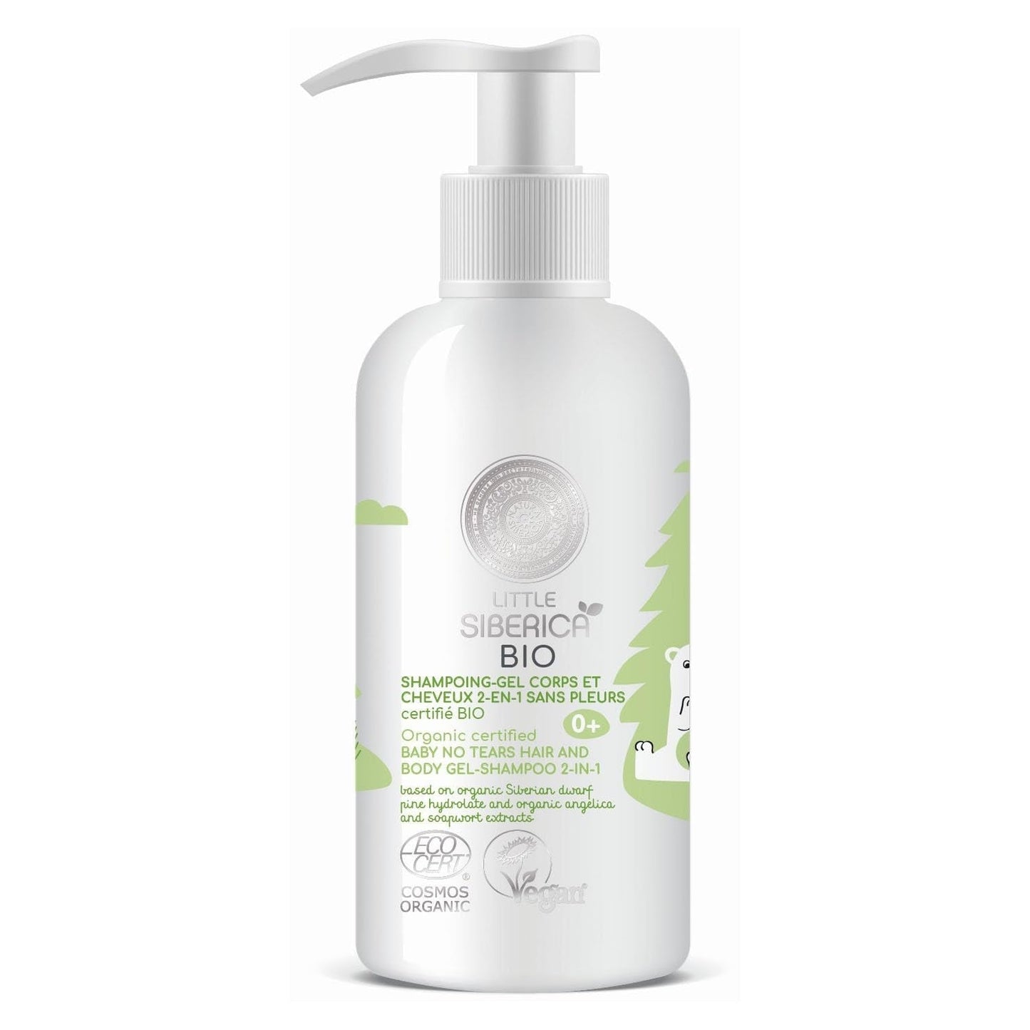 Gel doccia - Shampoo inodore Corps et Cheveux certifié BIO 250 ml Bambini - Bagno e Cura della Pelle Naty Shop Titolo predefinito