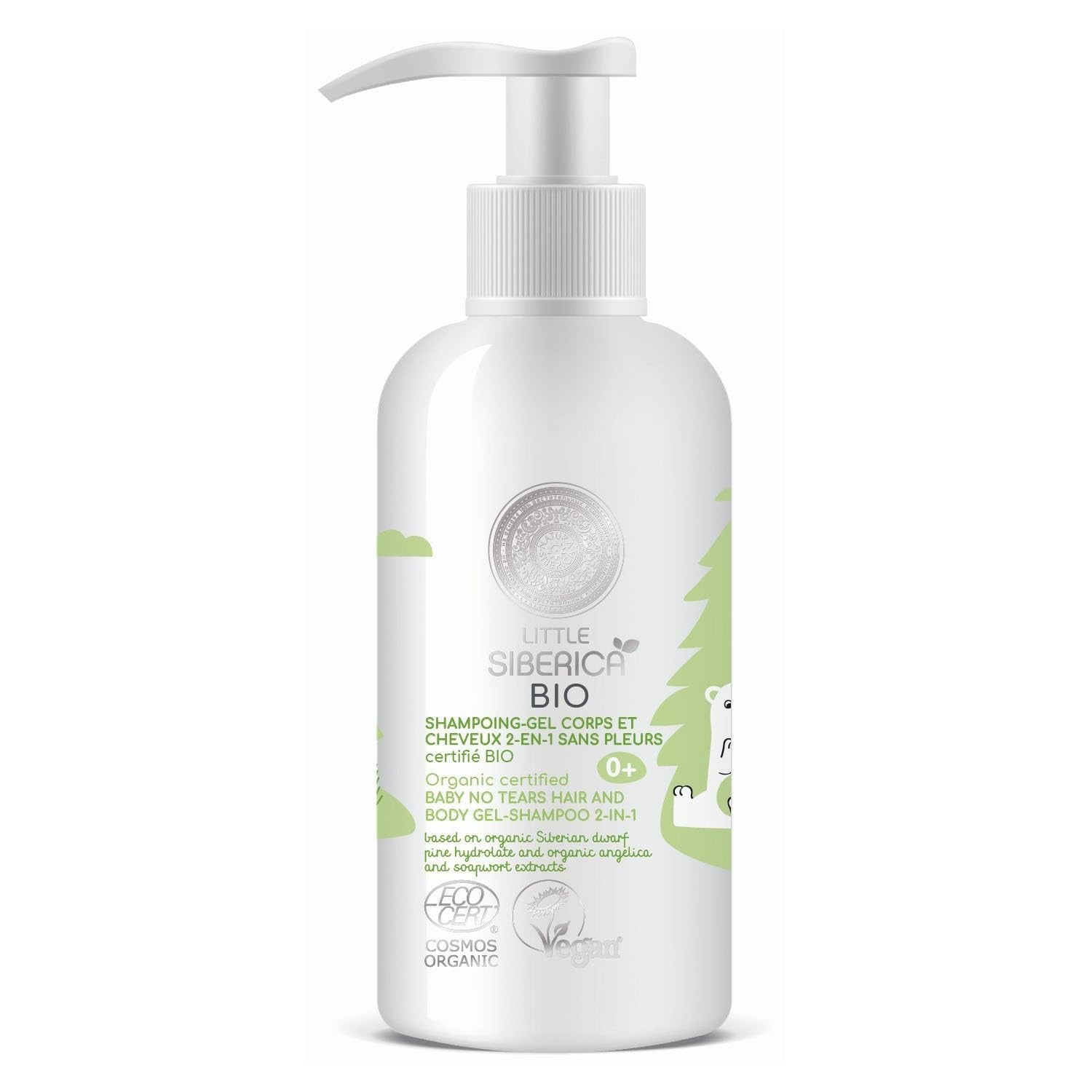 Gel doccia - Shampoo inodore Corps et Cheveux certifié BIO 250 ml Bambini - Bagno e Cura della Pelle Naty Shop Titolo predefinito