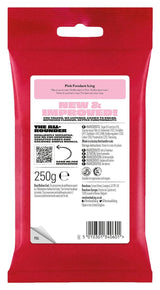 Gesso Fondente per torta Regalice Pasta di zucchero pronta da stendere 250g ROSA Pasta di zucchero Naty Shop