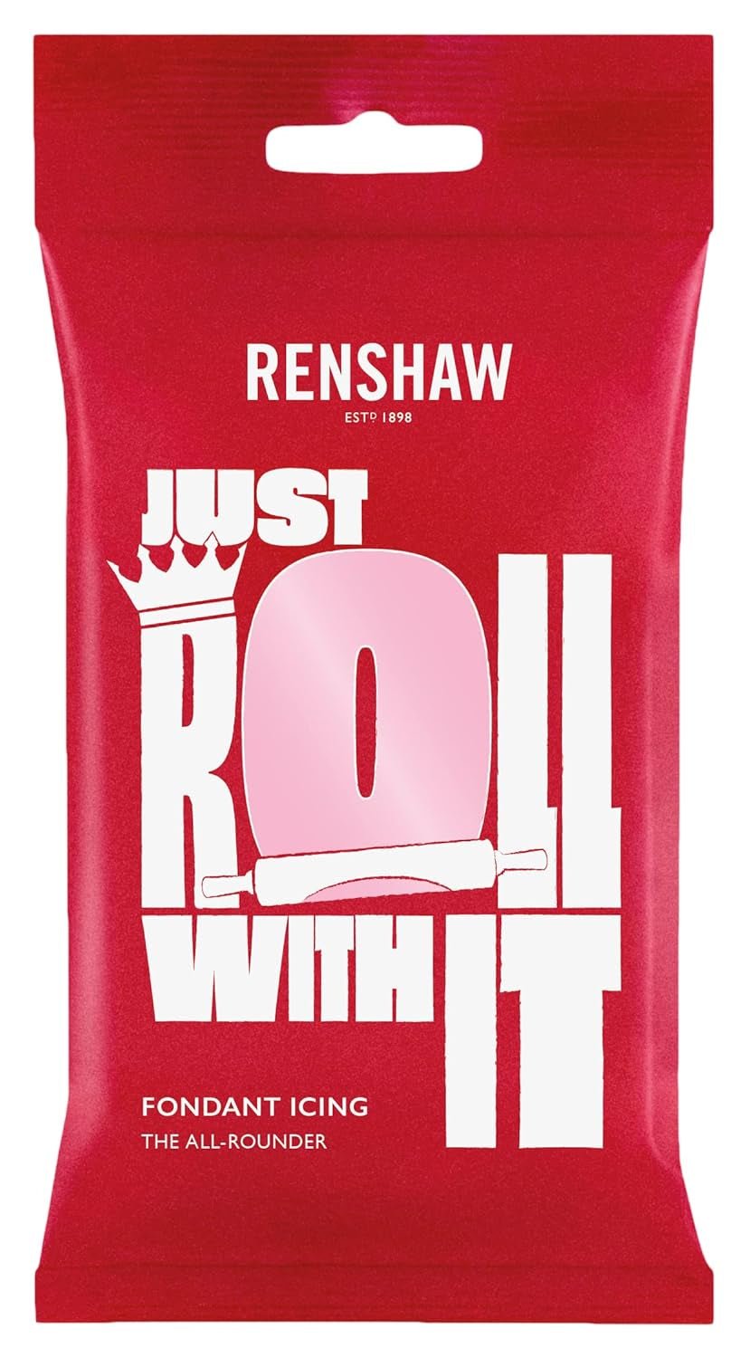 Fondente in Gesso per torta Regalice Pasta di zucchero pronta da stendere 250g ROSA Pasta di zucchero Naty Shop Default Title
