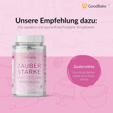 GoodBake fondente nero 500g, fondente arrotolato per rivestire, modellare, decorare torte, figure, fiori di zucchero e altro, senza olio di palma, vegano, senza glutine Pasta di zucchero Naty Shop