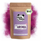 GREEN PANDA® polvere di aronia biologica dall'Austria | Aronia essiccata finemente macinata | Aronia biologica senza additivi | alternativa regionale alla polvere di acai e alle bacche di goji | 500g Naty Shop prodotti disidratati Titolo predefinito
