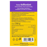 Günthart BackDecor 250 fondente verde, 100% vegano, senza olio di palma, resistente agli strappi per ricoprire torte e pasticcini, adatto per modellare, 1 confezione (1 x 250 g) Naty Shop Pasta di zucchero