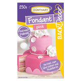 Günthart BackDecor 250 Fondant Verde 100% Vegano Senza Olio Di Palma Resistente Allo Strappo Per Ricoprire Torte E Pasticceria Adatto Per Modellare 1 Confezione (1 x 250g) Naty Shop Pasta Di Zucchero 250G (1 Confezione) Rosa