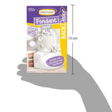 Günthart BackDecor Fondant Bianco 250g, 100% Vegano, Senza Olio di Palma, Resistente agli Strappi per Ricoprire Torte e Pasticceria, Adatto per Modellare, Confezione da 2 (1 x 250g) Naty Shop Pasta di Zucchero