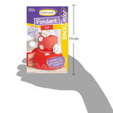 Günthart BackDecor 250g Fondant Rosso, Senza Olio Di Palma, Resistente Allo Strappo Per Ricoprire Torte E Pasticceria, Adatto Per Modellare, Confezione Da 2 (1 X 250g) Pasta Di Zucchero Naty Shop