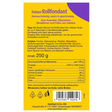 Günthart BackDecor 250g Fondant Rosso, Senza Olio Di Palma, Resistente Allo Strappo Per Ricoprire Torte E Pasticceria, Adatto Per Modellare, Confezione Da 2 (1 X 250g) Pasta Di Zucchero Naty Shop