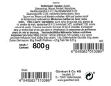 Günthart BackDecor 800 g fondente bianco Tavola decorativa bianca per ricoprire, glassare torte o modellare, senza olio di palma, pronto all'uso e facile da lavorare con la pasta di zucchero Naty Shop