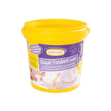 Günthart BackDecor 800g fondente bianco Tavola decorativa bianca per ricoprire, glassare torte o modellare, senza olio di palma, pronto all'uso e facile da lavorare Pasta di zucchero Naty Shop Default Title