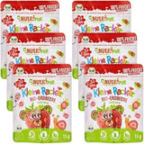 Snack di frutta biologica per bambini: 6x15g Fragole liofilizzate bio - Frutta liofilizzata - Frutta secca - Piccoli mascalzoni di NutriPur Prodotti disidratati Naty Shop Default title
