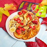 Snack di frutta biologica per bambini: 6x15g Fragole liofilizzate bio - Frutta liofilizzata - Frutta secca - Piccoli mascalzoni di NutriPur Prodotti disidratati Naty Shop