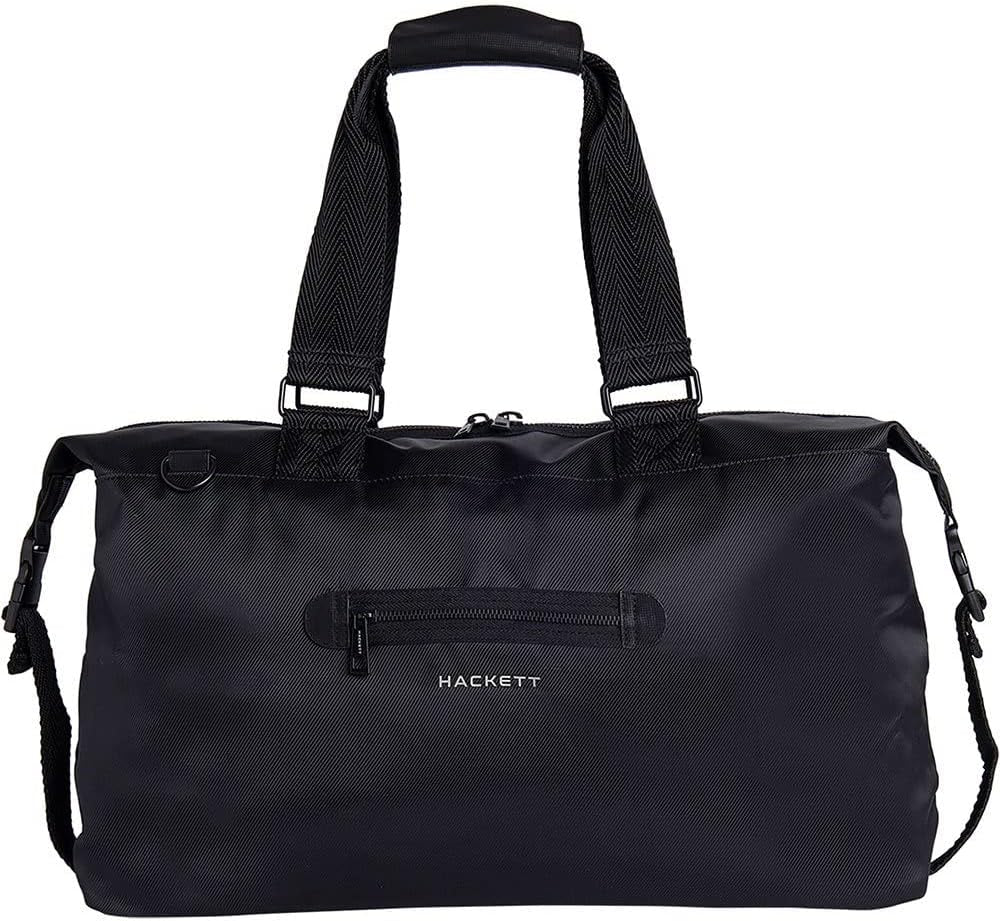 Hackett London Borsa da viaggio Hs da uomo, portatutto e organizer, pochette, valigie nere e attrezzatura da viaggio Naty Shop Titolo predefinito