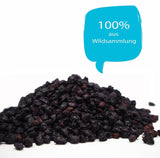 HerbaNordPol Bacche di Sambuco essiccate 1kg PREMIUM, Fructus Sambuci Prodotti disidratati Naty Shop