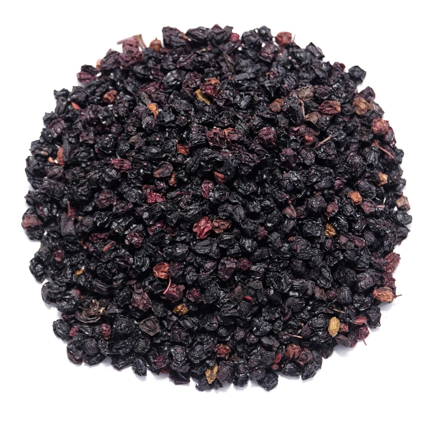 HerbaNordPol Bacche di Sambuco essiccate 1kg PREMIUM, Fructus Sambuci Prodotti disidratati Naty Shop