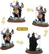 Statua del Dio indù Kali Ma, Dea indiana Kali Bhavatarini Distruttore Statua Decorativa Dea indù del tempo e della morte Figurina Murti Diwali Pooja Regali Home Office Tempio Mandir Altare Puja Articoli Statuette e sculture Naty Shop