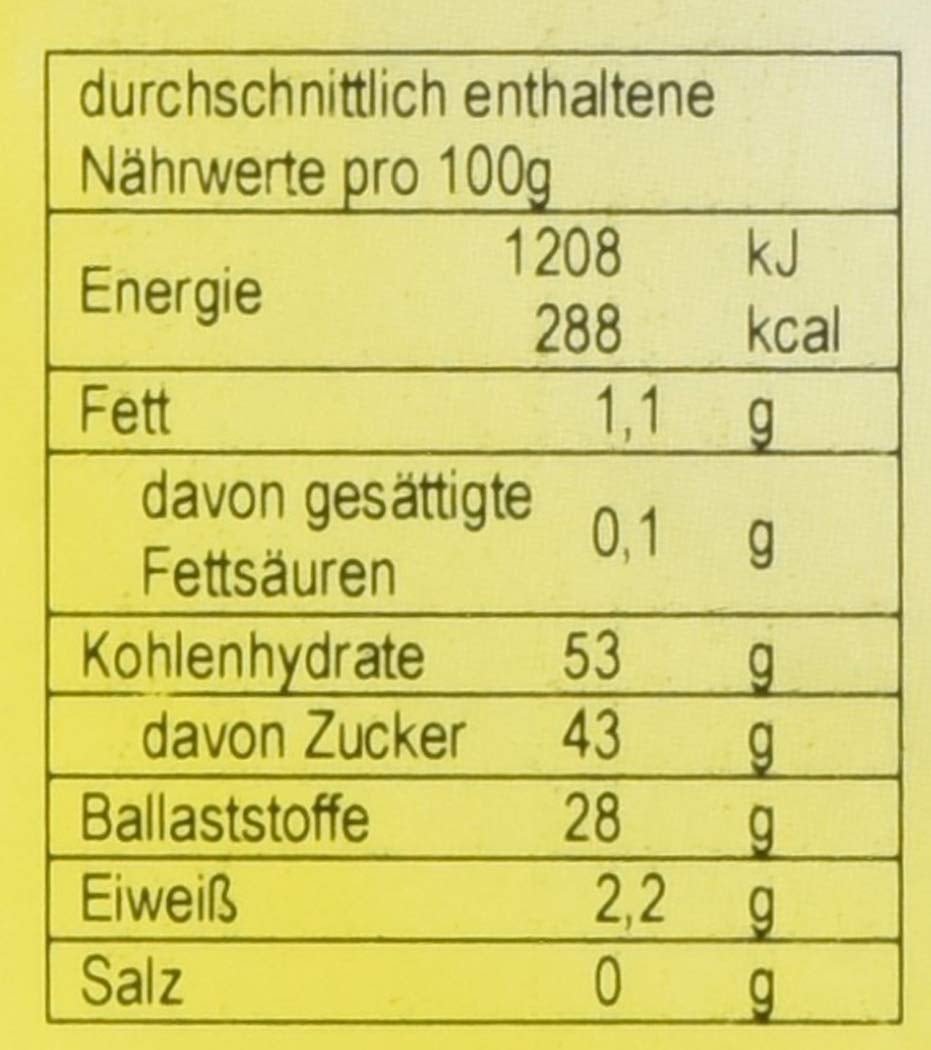Frutti di aronia biologica Howa, 500 g di prodotti disidratati Naty Shop