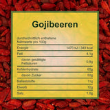 Howa Premium Goji Berries 1 KG secche - non trattate, naturali - superalimento dall'Asia - ideale per cucinare, cuocere al forno o come spuntino salutare - Bacche di Goji 1000 g Prodotti disidratati Naty Shop