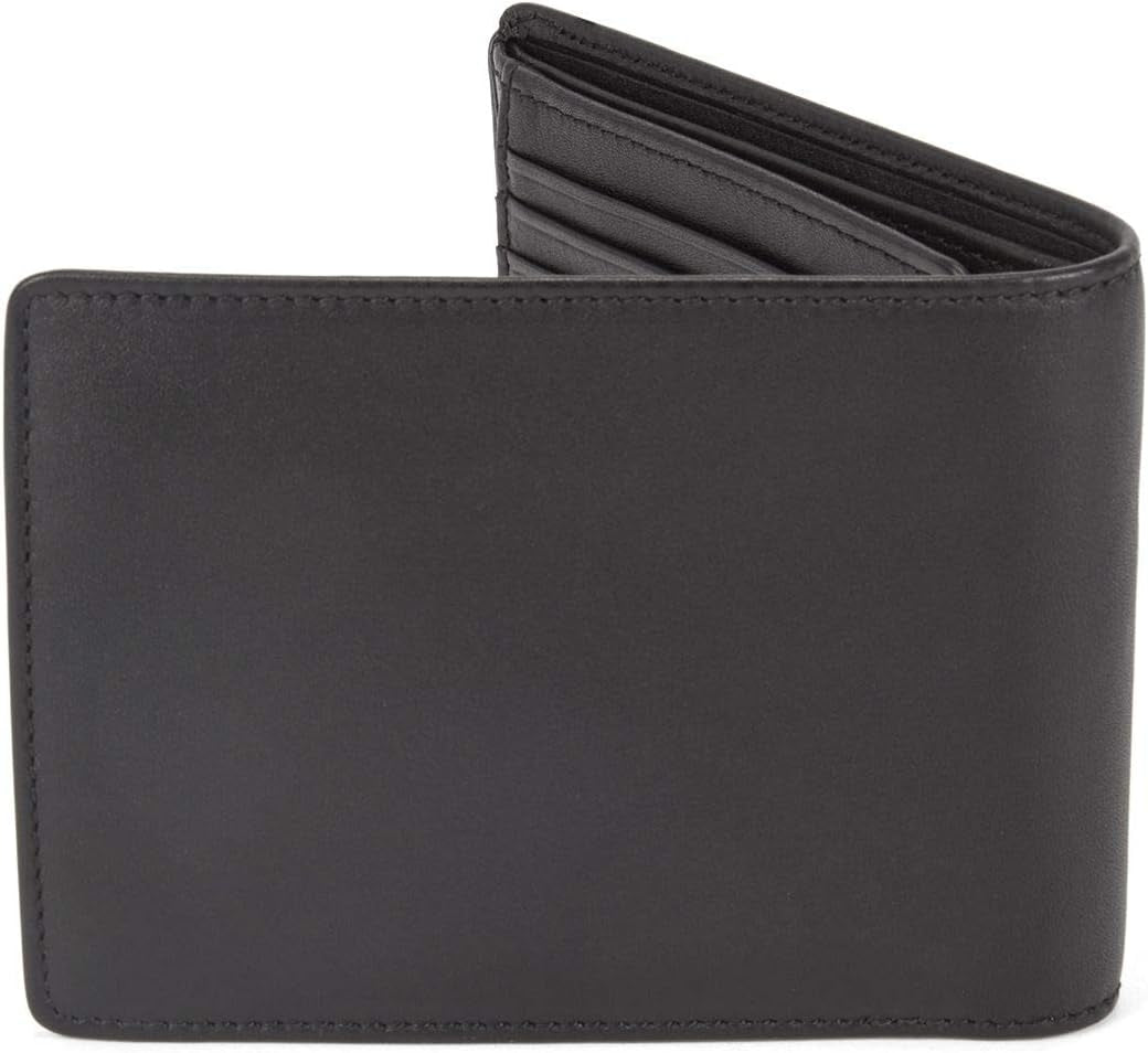 Hugo Boss Arezzo Sporting Goods da uomo, Nero, Portafoglio da uomo EU da 12 cm Naty Shop