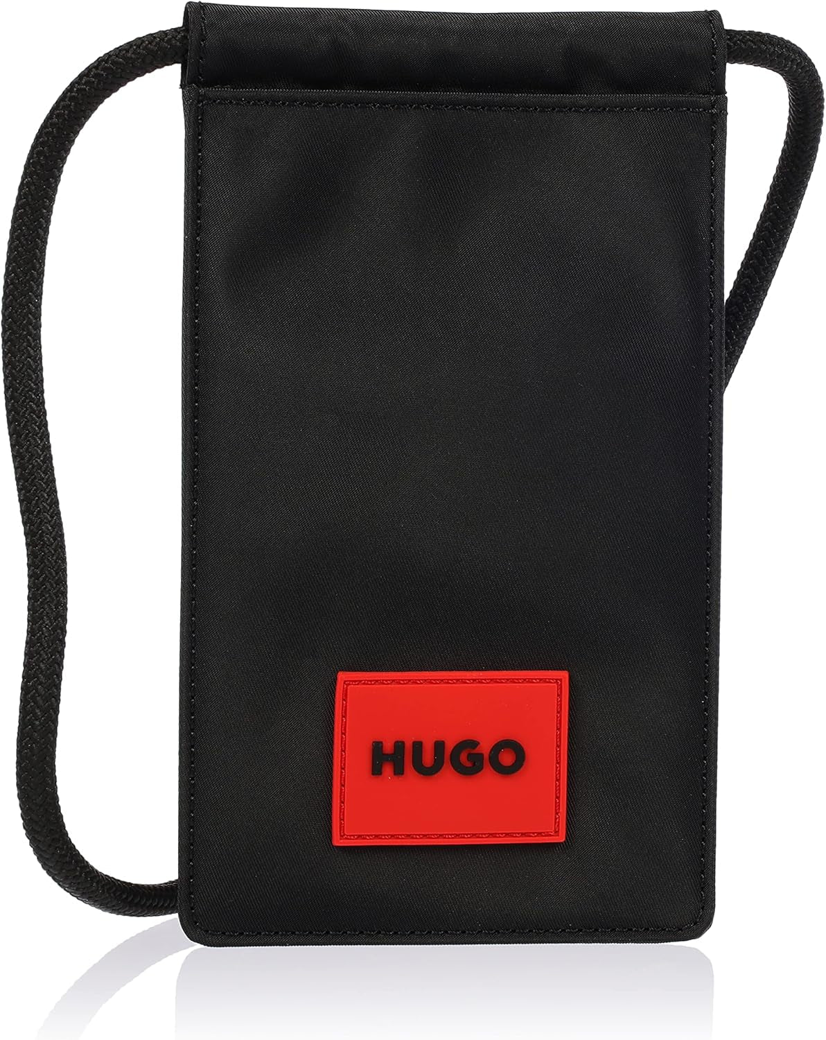 HUGO Ethon 2.0N_Neck p Porta cellulare da uomo Black1 Portafoglio Uomo Naty Shop Titolo predefinito