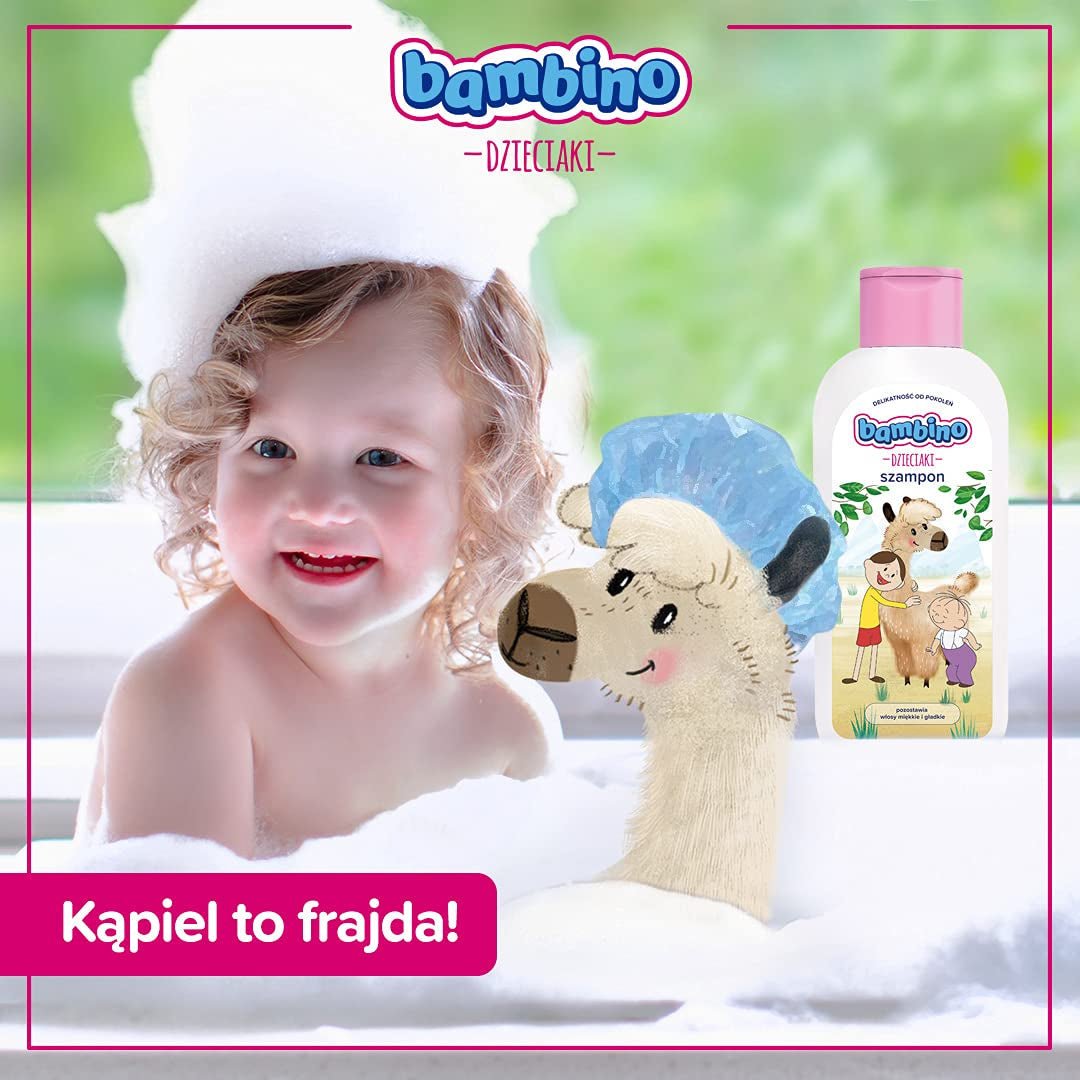 HÜLLE Shampoo per bambola Pin e Alpaca 400 ml Bambini - Bagno e Cura della Pelle Naty Shop