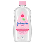 Johnsons JOHNSON'S - Olio per neonati, (1 X 500 ML) Bambini - Bagno e cura della pelle Naty Shop 500 Ml (1 confezione)