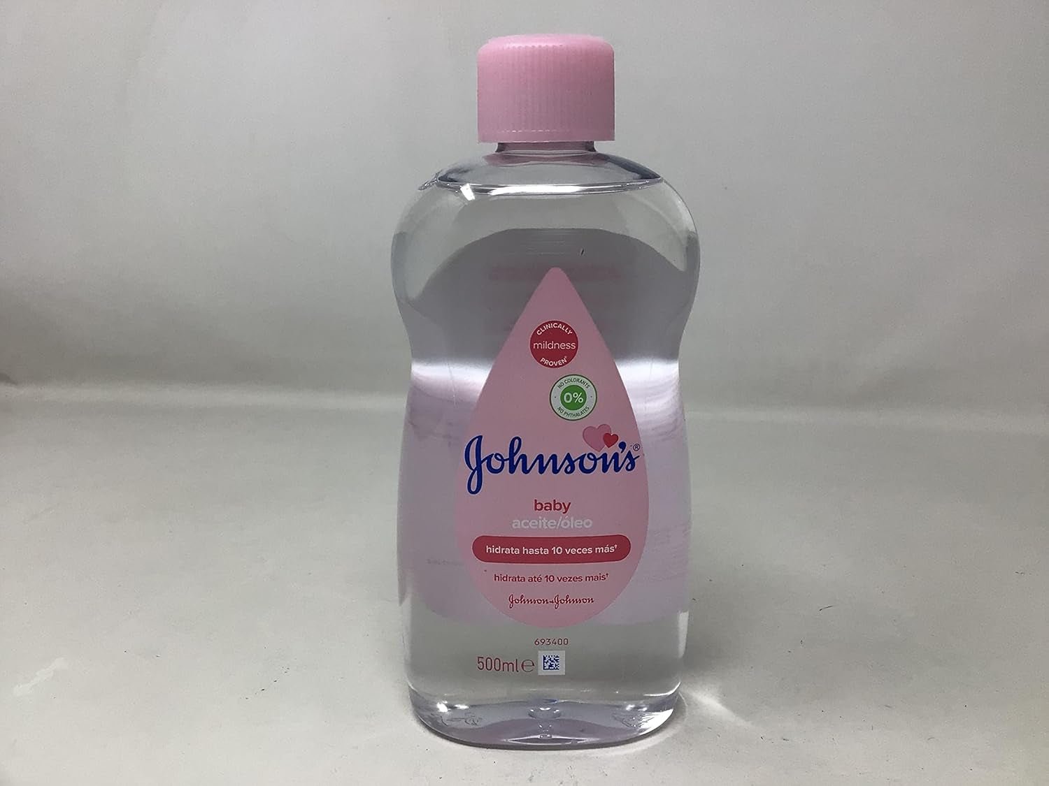 Johnsons JOHNSON'S - Olio per bambini, (1 X 500 ML) Bambini - Bagno e cura della pelle Naty Shop