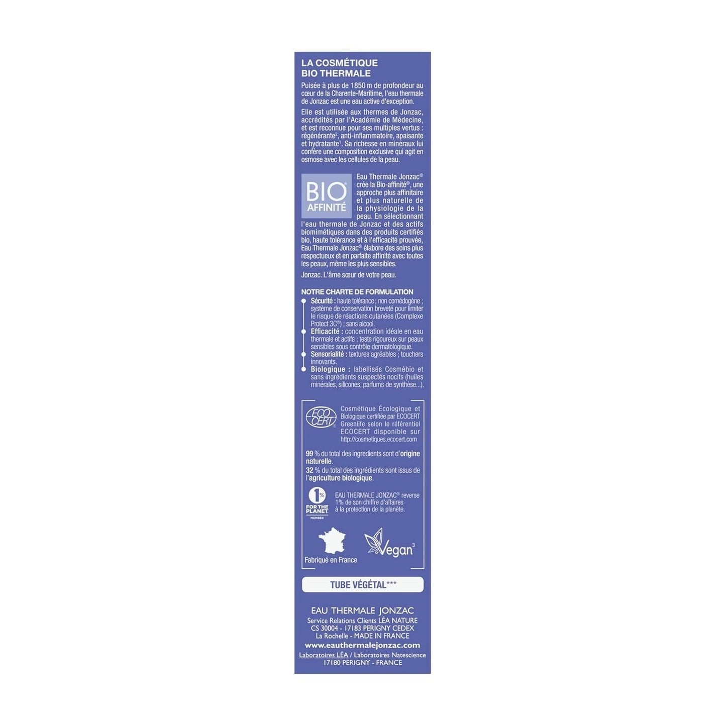 Jonzac Baby Crema Cara 40ml Bambini - Bagno e Cura della Pelle Naty Shop