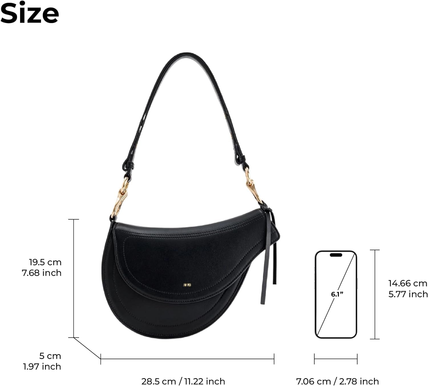Borsa a tracolla Ashlie JW PEI per donna Borse Donna Naty Shop