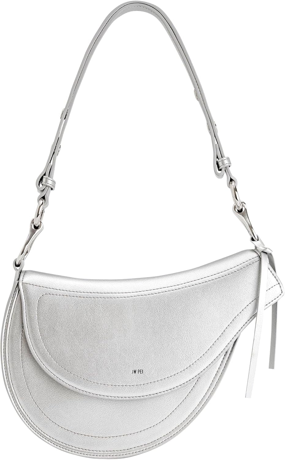 Borsa a tracolla Ashlie JW PEI da donna Borse Donna Naty Shop argento