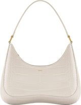 JW PEI Borse a tracolla Ruby Donna Borse Naty Shop Coccodrillo bianco goffrato