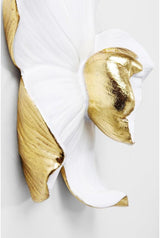 Kare Design Decorazione da parete Orchidea, bianco, XL, decorazione da parete, aspetto fiore di orchidea, fatto a mano, 25x24x7 cm (a/l/p) Statuette e sculture Naty Shop